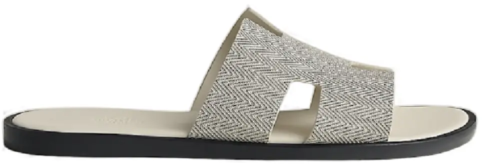 Dép Hermes Izmir Sandals ‘Ivory’ H231806ZHF8390