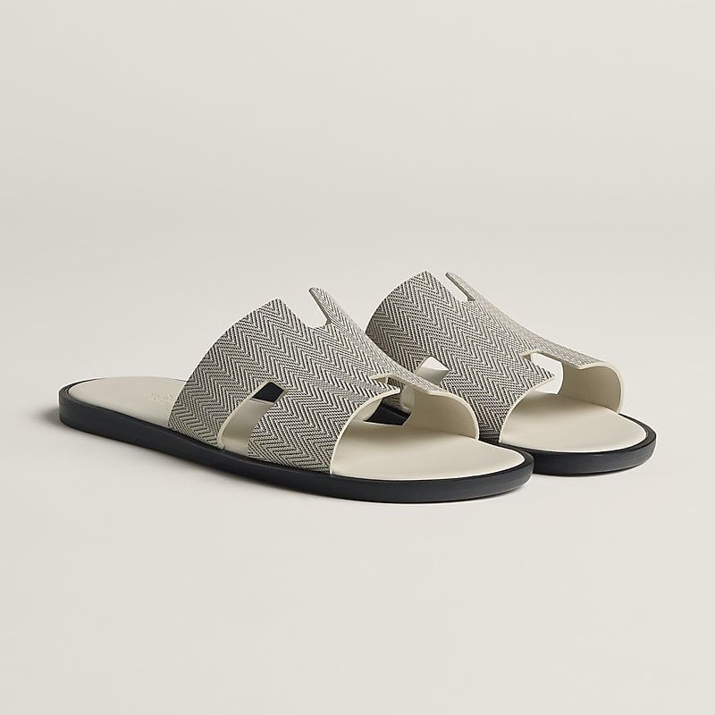 Alternative view of Dép Hermes Izmir Sandals ‘Ivory’ H231806ZHF8390