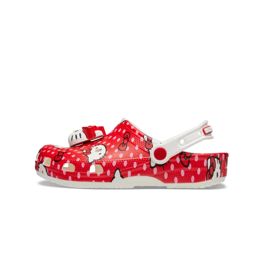 Dép Crocs Classic Clog x Hello Kitty ‘Red Polka Dots’ 210575-90H - Ảnh 6
