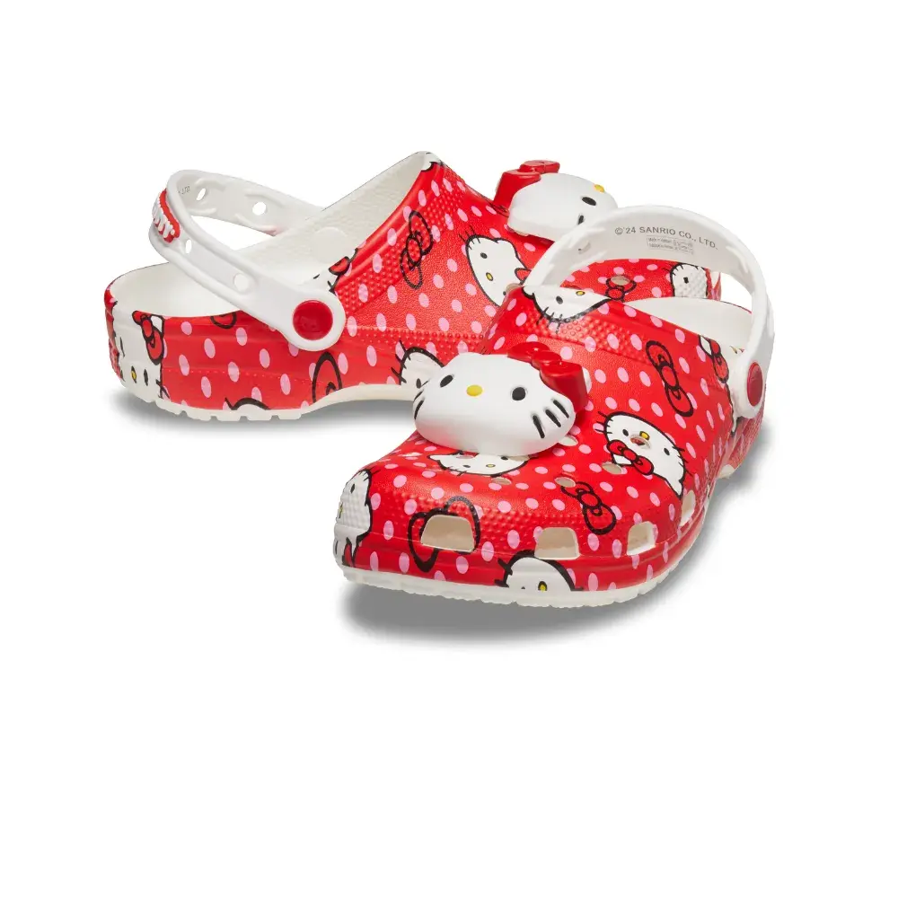 Alternative view of Dép Crocs Classic Clog x Hello Kitty ‘Red Polka Dots’ 210575-90H