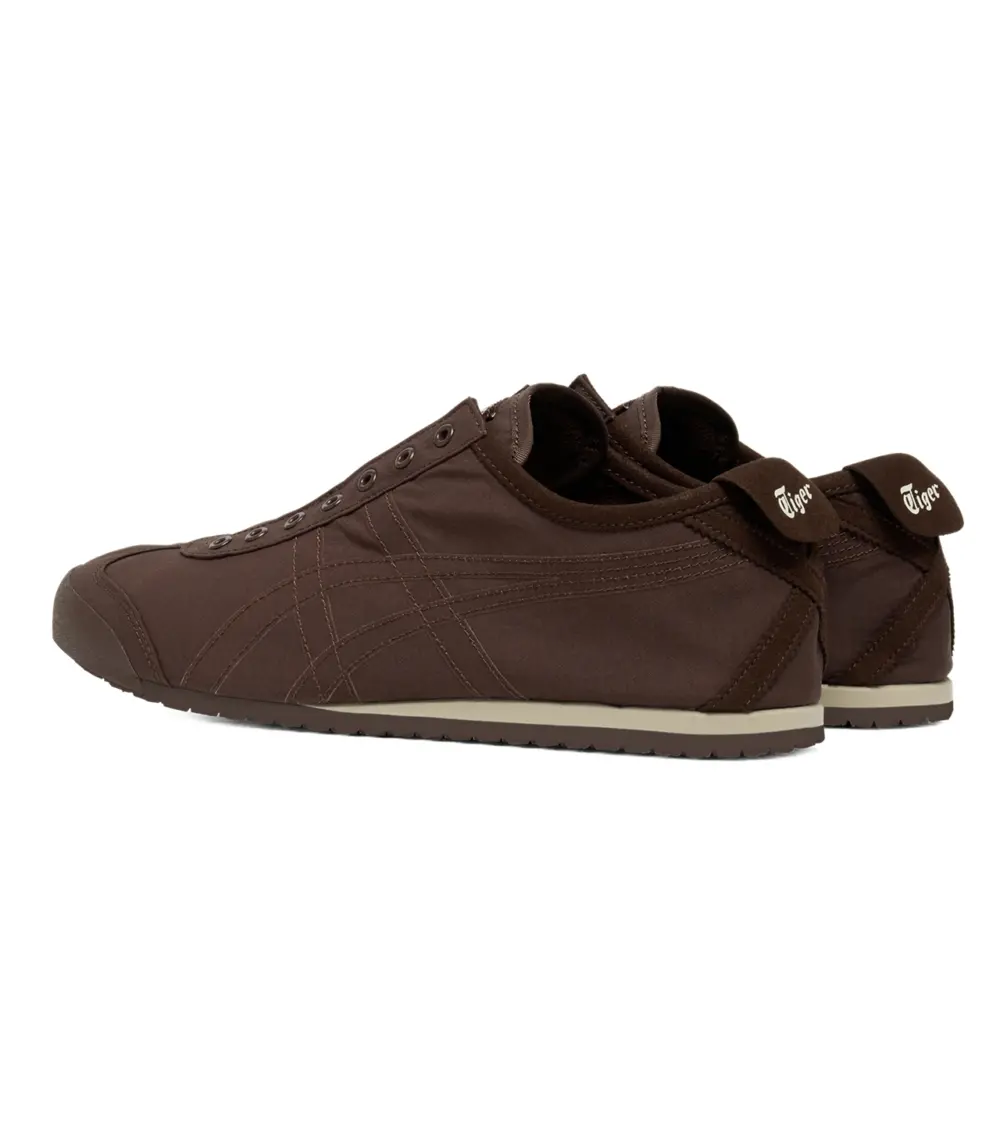 Giày Onitsuka tiger MEXICO 66 SLIP-ON 'DARK BROWN' 1183B603-202 - Ảnh 4