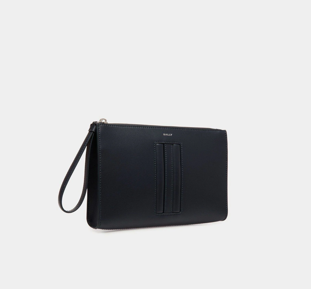 Alternative view of Túi Bally Mythos Pouch In Recycled Leather ‘Navy’ 6310280