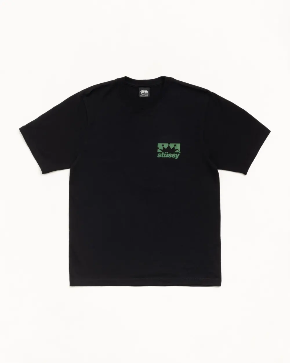 Alternative view of Áo Stussy Box Crown Tee 'Black' 1905186