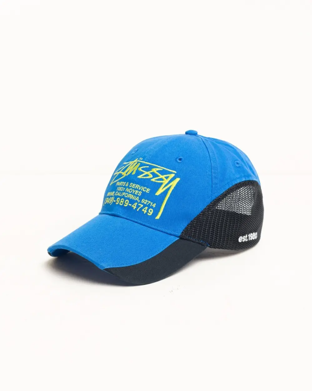 Mũ Stussy Parts & Service Mesh Cap 'Blue' 1311205 - Ảnh 4