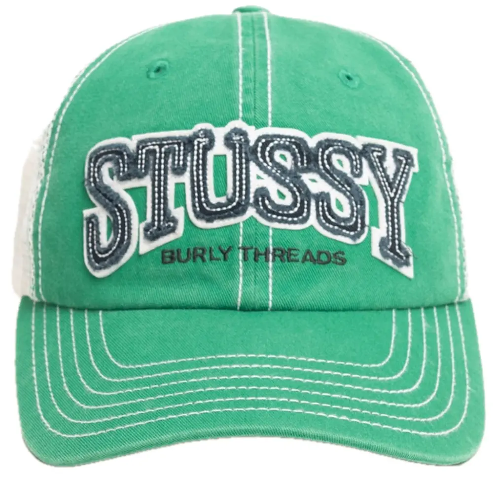 Mũ Stussy Parts & Service Mesh Cap 'Green' 1311205
