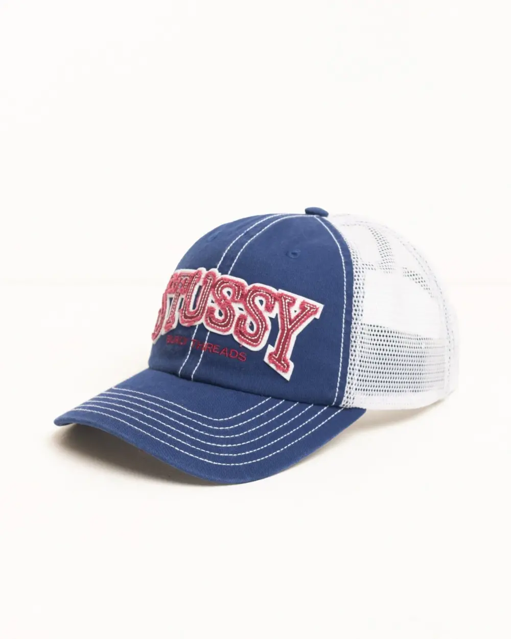 Alternative view of Mũ Stussy Parts & Service Mesh Cap 'Navy' 1311205