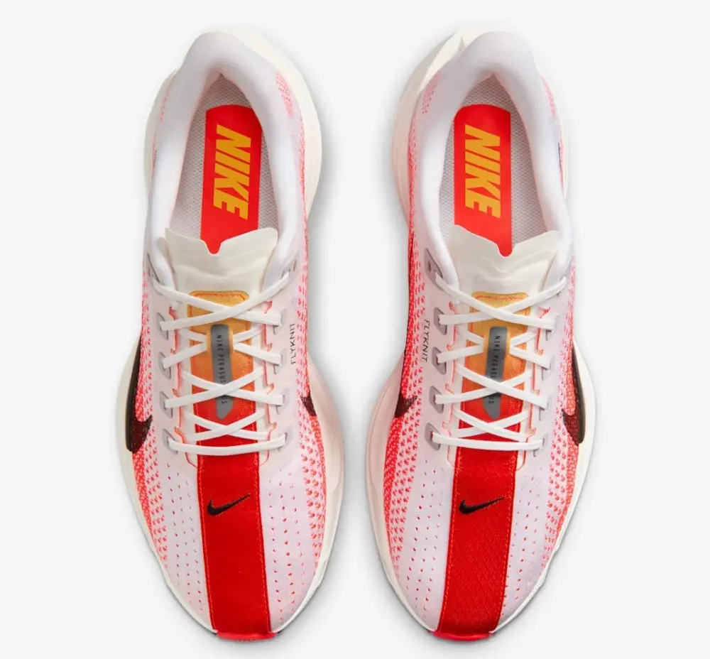 Giày Nike Pegasus Plus ‘White Bright Crimson’ FQ7262-103 - Ảnh 3