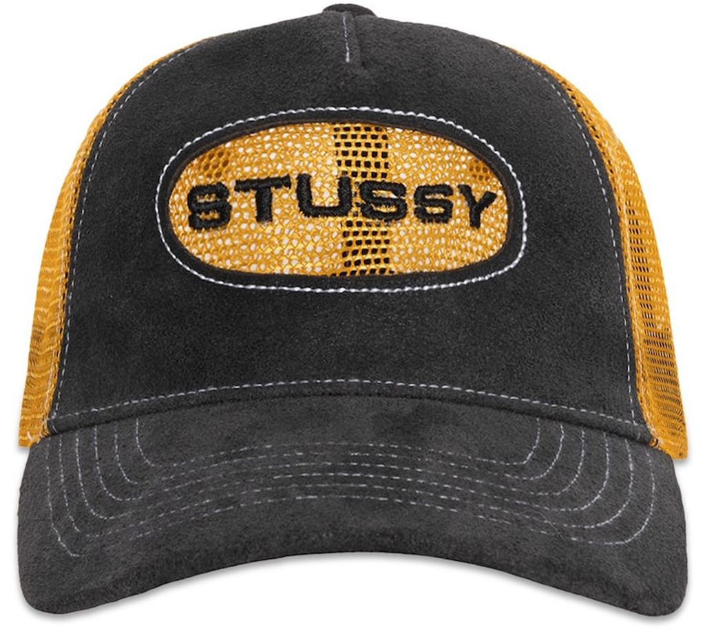 Mũ Stussy Low Pro Trucker Cut-Out Snapback 'Gold' 1311138