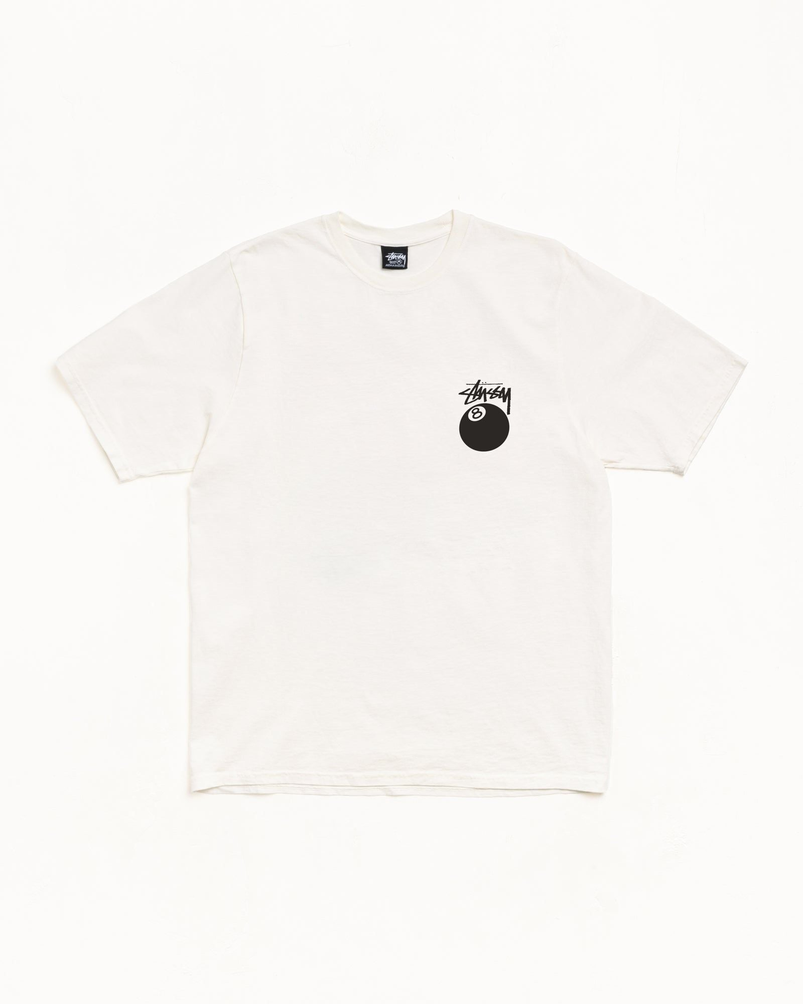 Alternative view of Áo Stussy 8 Ball Tee Pigment Dyed 'Natural' 1905022