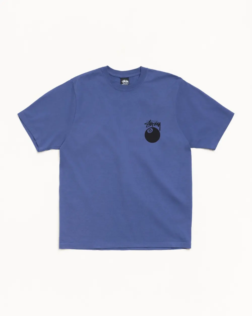 Alternative view of Áo Stussy 8 Ball Tee Pigment Dyed 'Indigo' 1905022