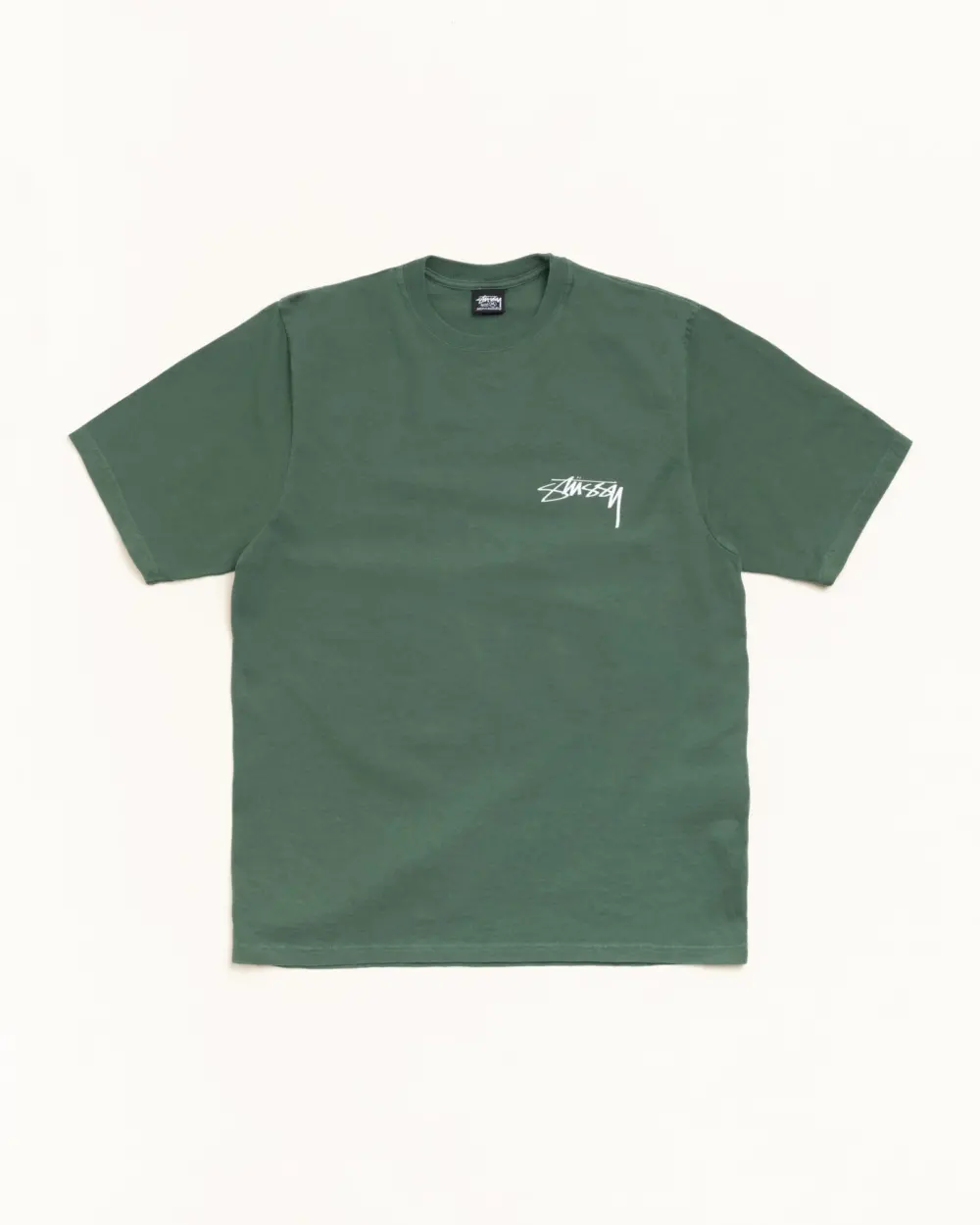Alternative view of Áo Stussy Skulls Tee Pigment Dyed 'Pine' 1905177