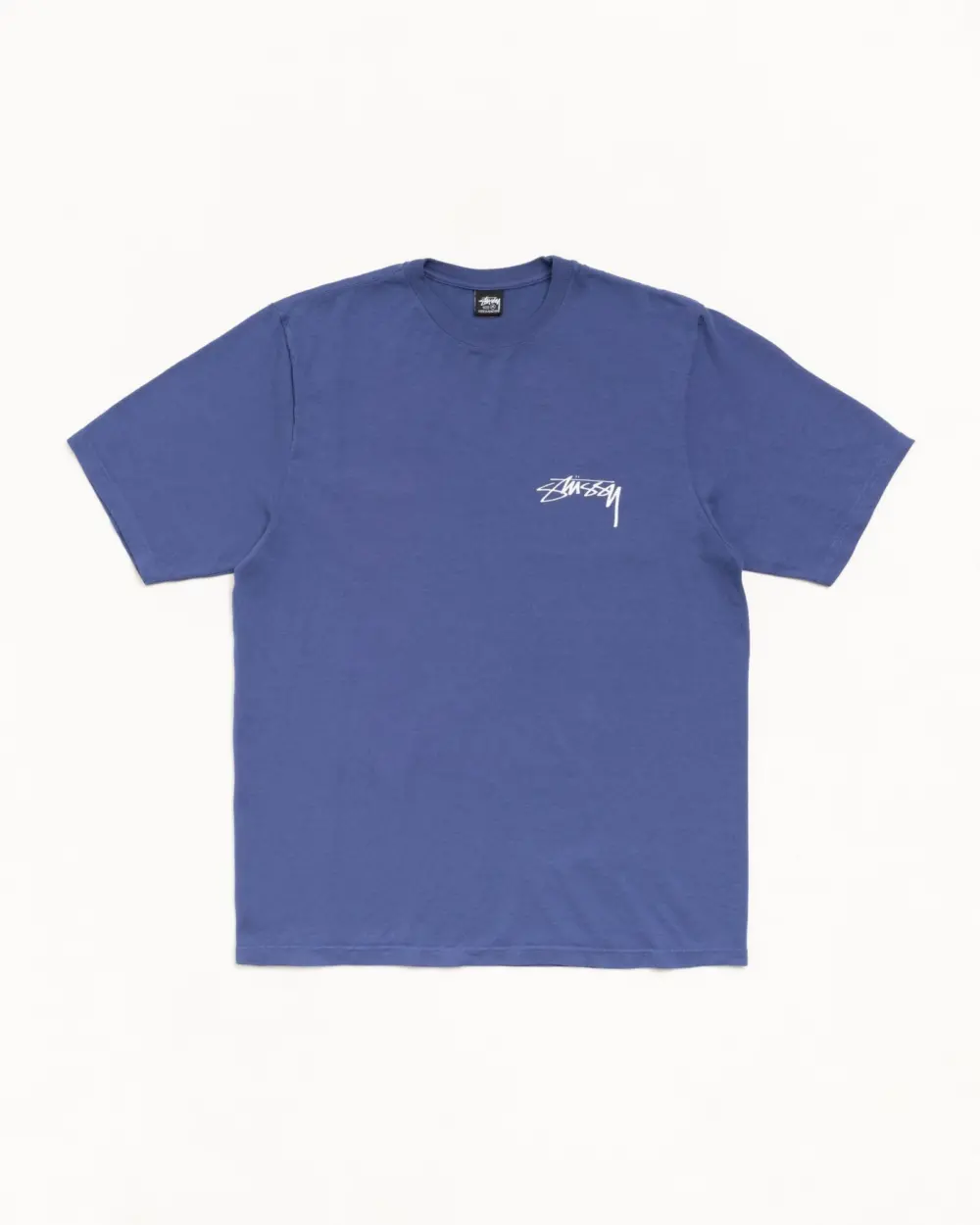Alternative view of Áo Stussy Skulls Tee Pigment Dyed 'Indigo' 1905177