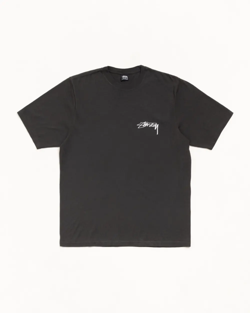 Alternative view of Áo Stussy Skate Stack Tee Pigment Dyed 'Black' 1905178