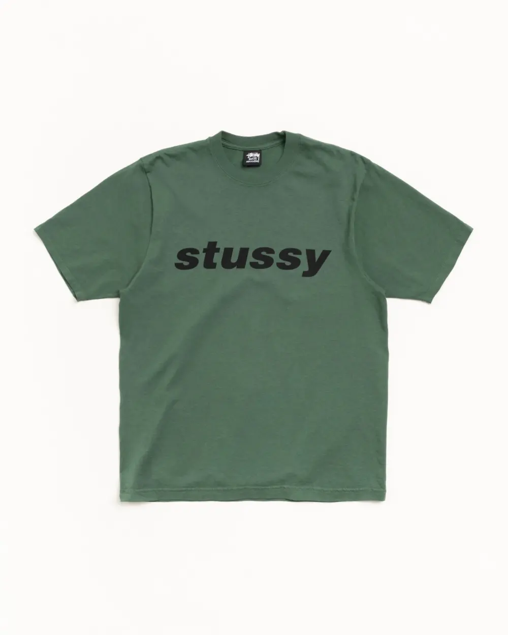 Alternative view of Áo Stussy Shark Tee Pigment Dyed 'Pine' 1905183