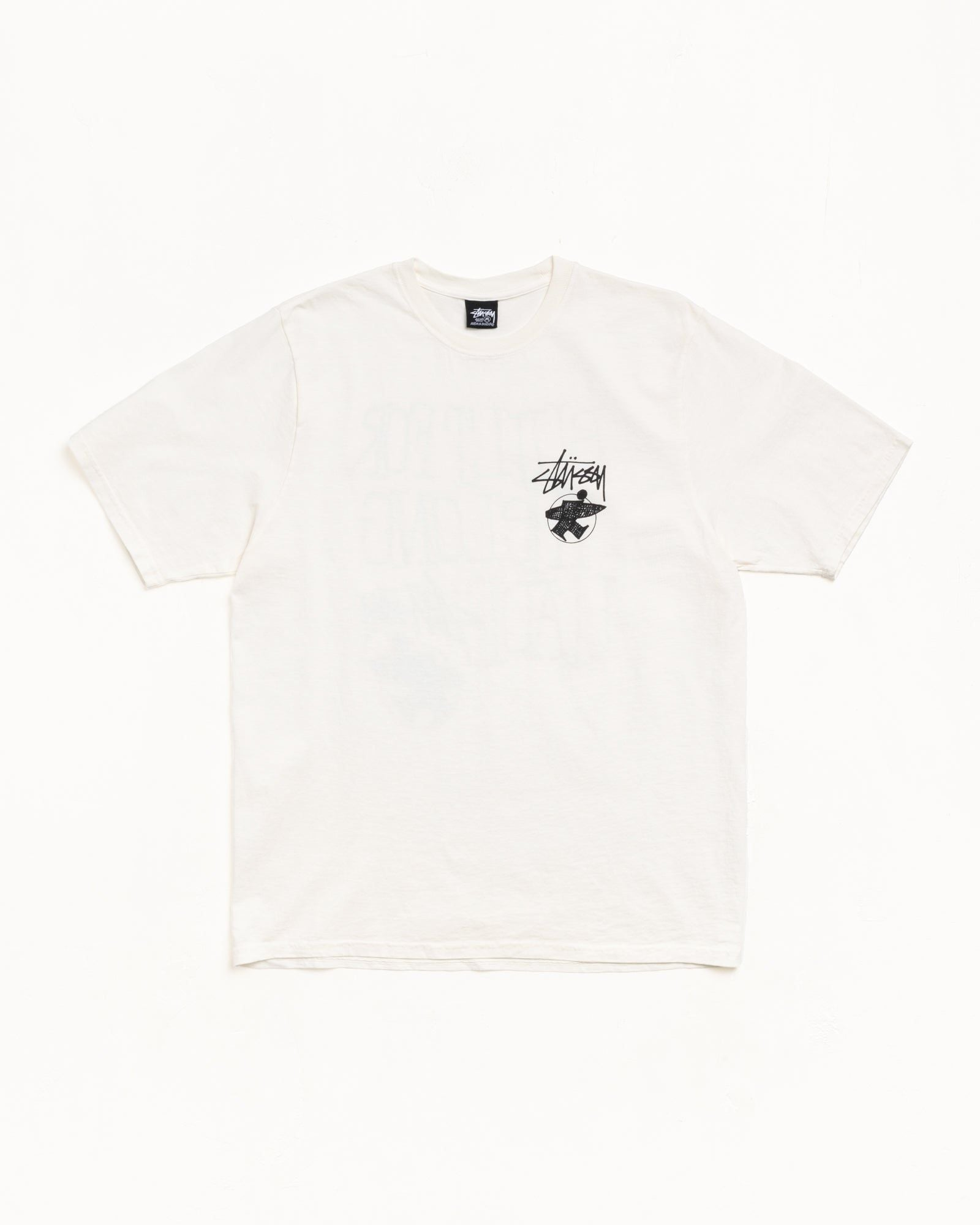 Alternative view of Áo Stussy Long Haul Tee Pigment Dyed 'Natural' 1905179