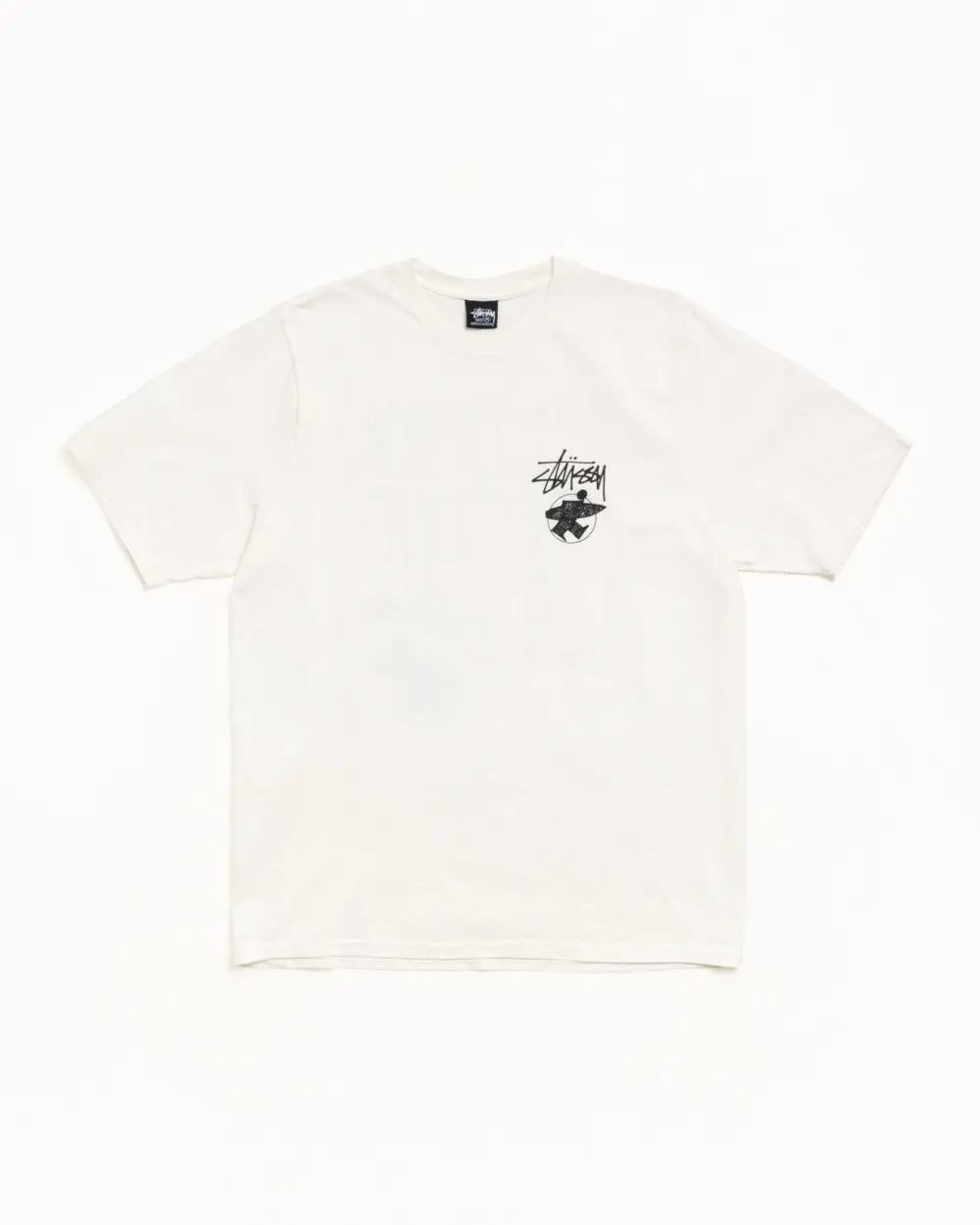 Alternative view of Áo Stussy Long Haul Tee Pigment Dyed 'Natural' 1905179