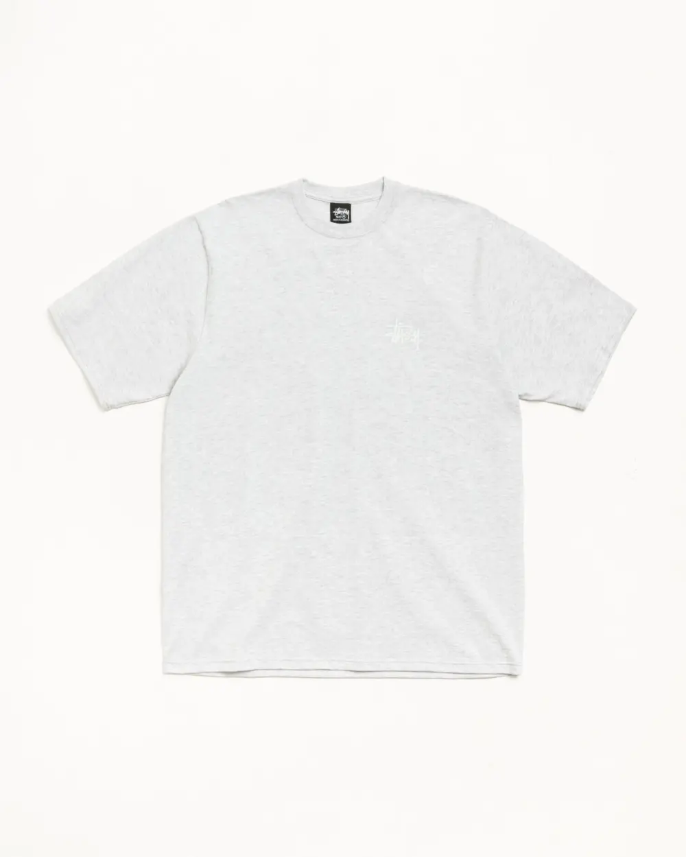 Alternative view of Áo Stussy Basic Stüssy Tee 'Grey' 190500