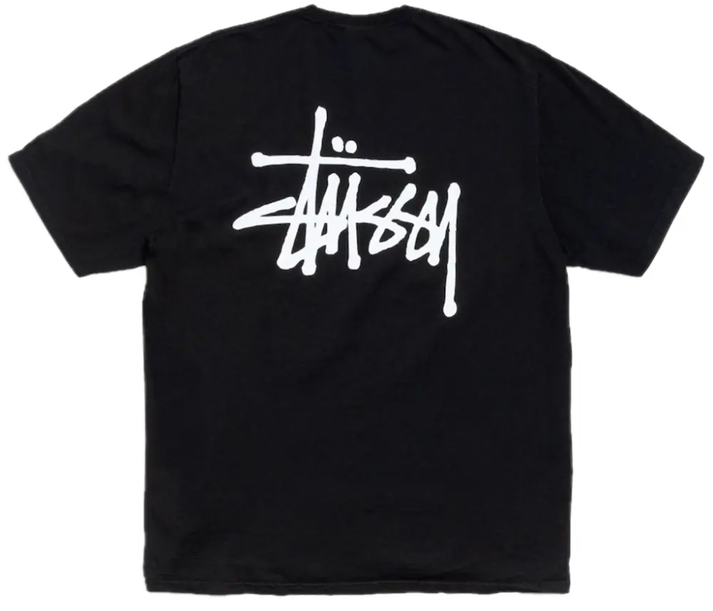 Áo Stussy Basic Stüssy Tee 'Black' 1905000