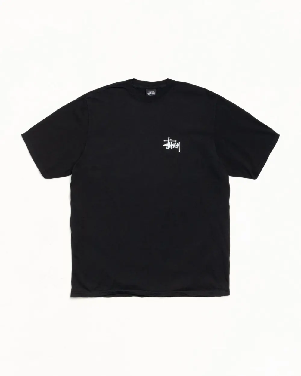 Alternative view of Áo Stussy Basic Stüssy Tee 'Black' 1905000
