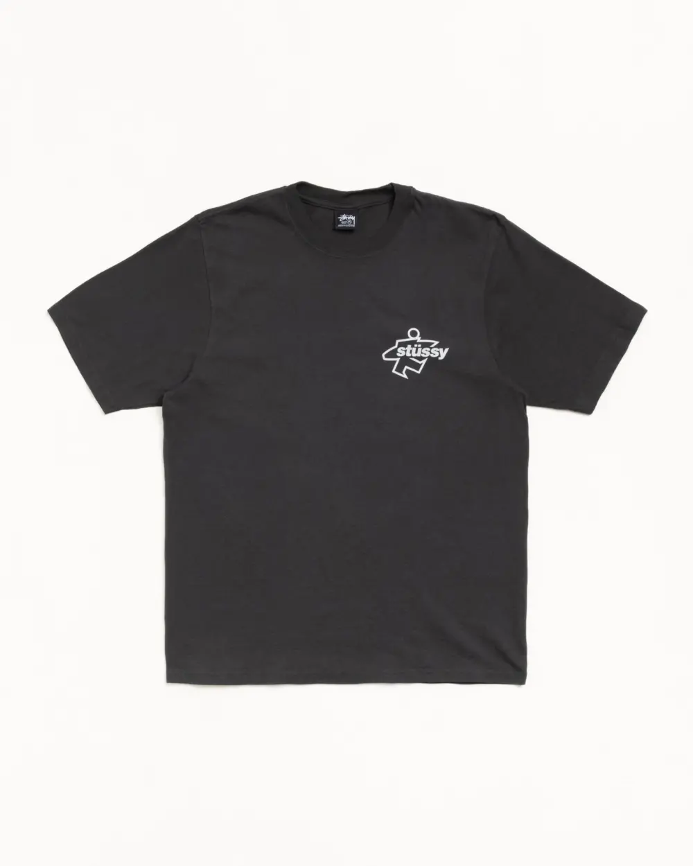 Alternative view of Áo Stussy Surf Size Tee Pigment Dyed 'Black' 1905180