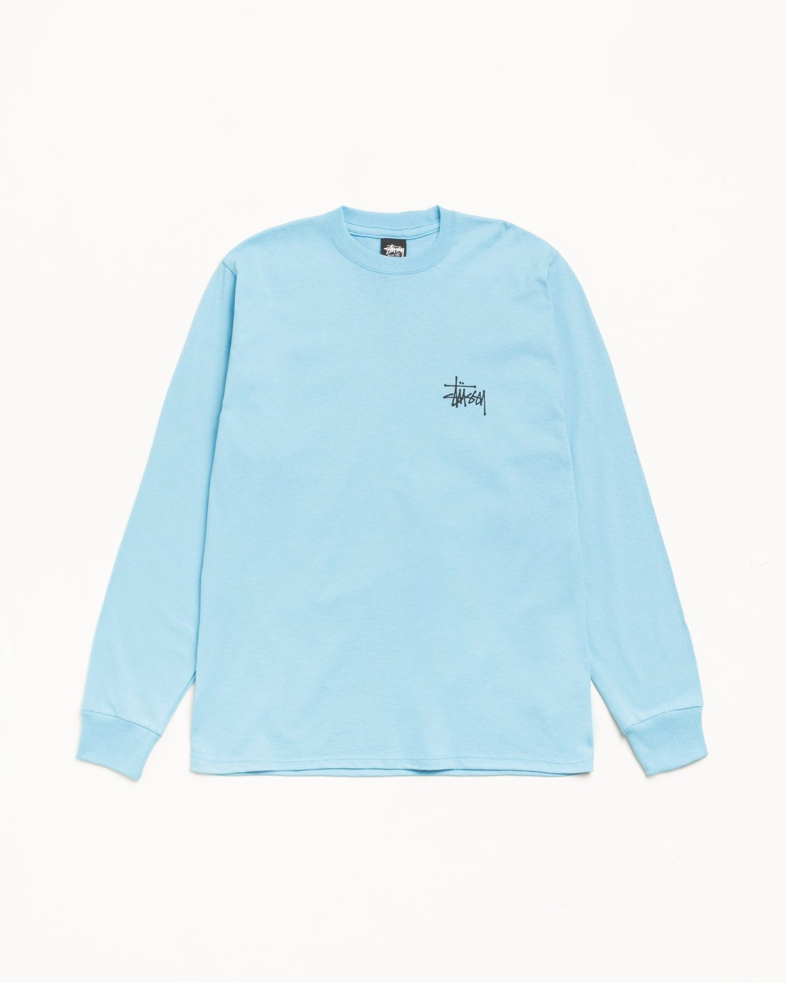Alternative view of Áo Stussy Basic Stüssy Ls Tee 'Blue' 1995000