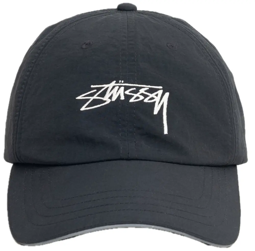 Mũ Stussy Smooth Stock Nylon Sport Cap 'Black' 1311211
