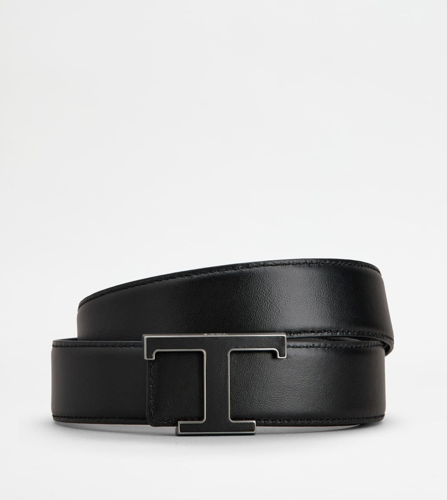 Alternative view of Thắt Lưng Tod's T Timeless Reversible Belt Leather 'Black' XCMCQR55108RJVB999