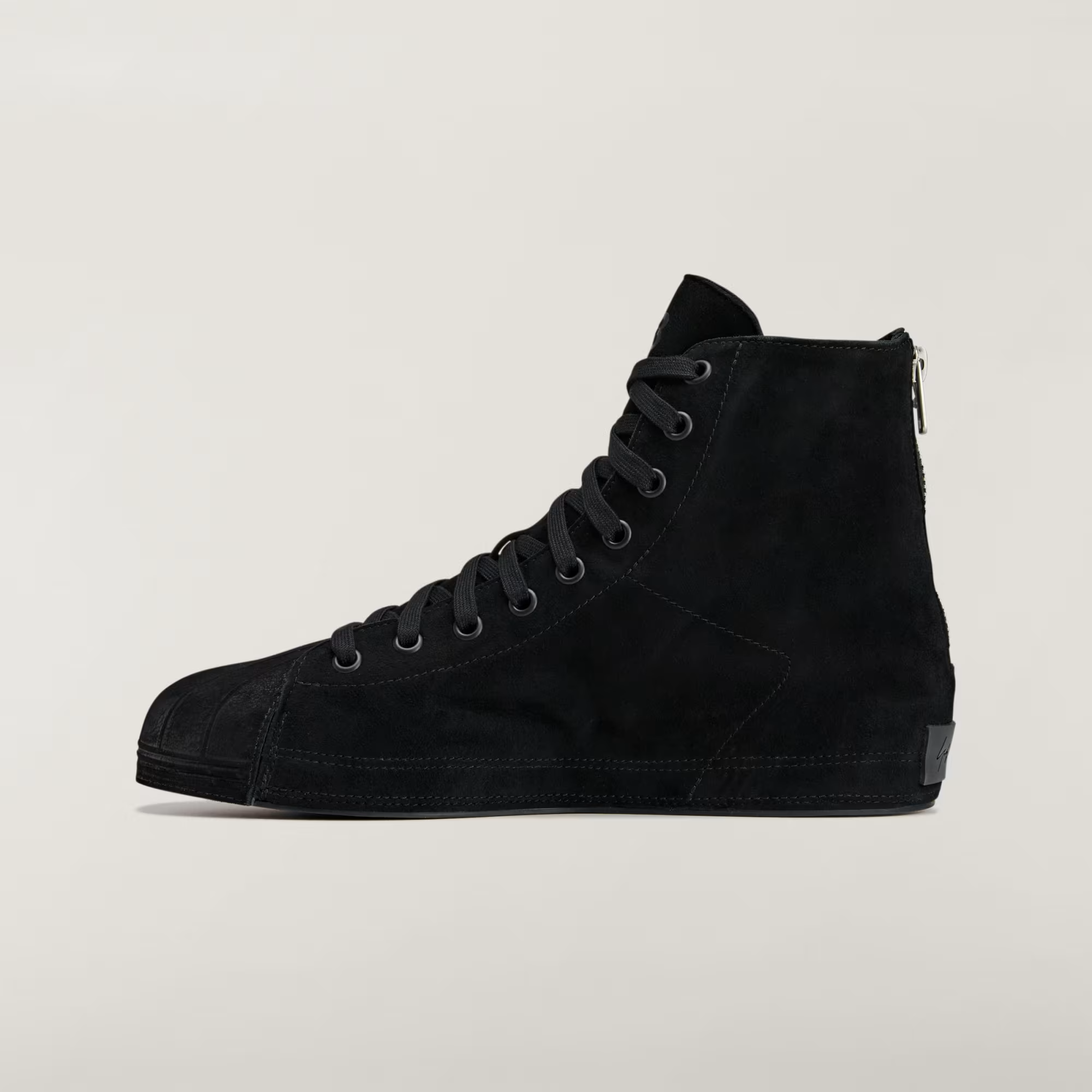 Giày Adidas Y-3 Nizzastar Hi Shoes 'Triple Black' KI0851 - Ảnh 5
