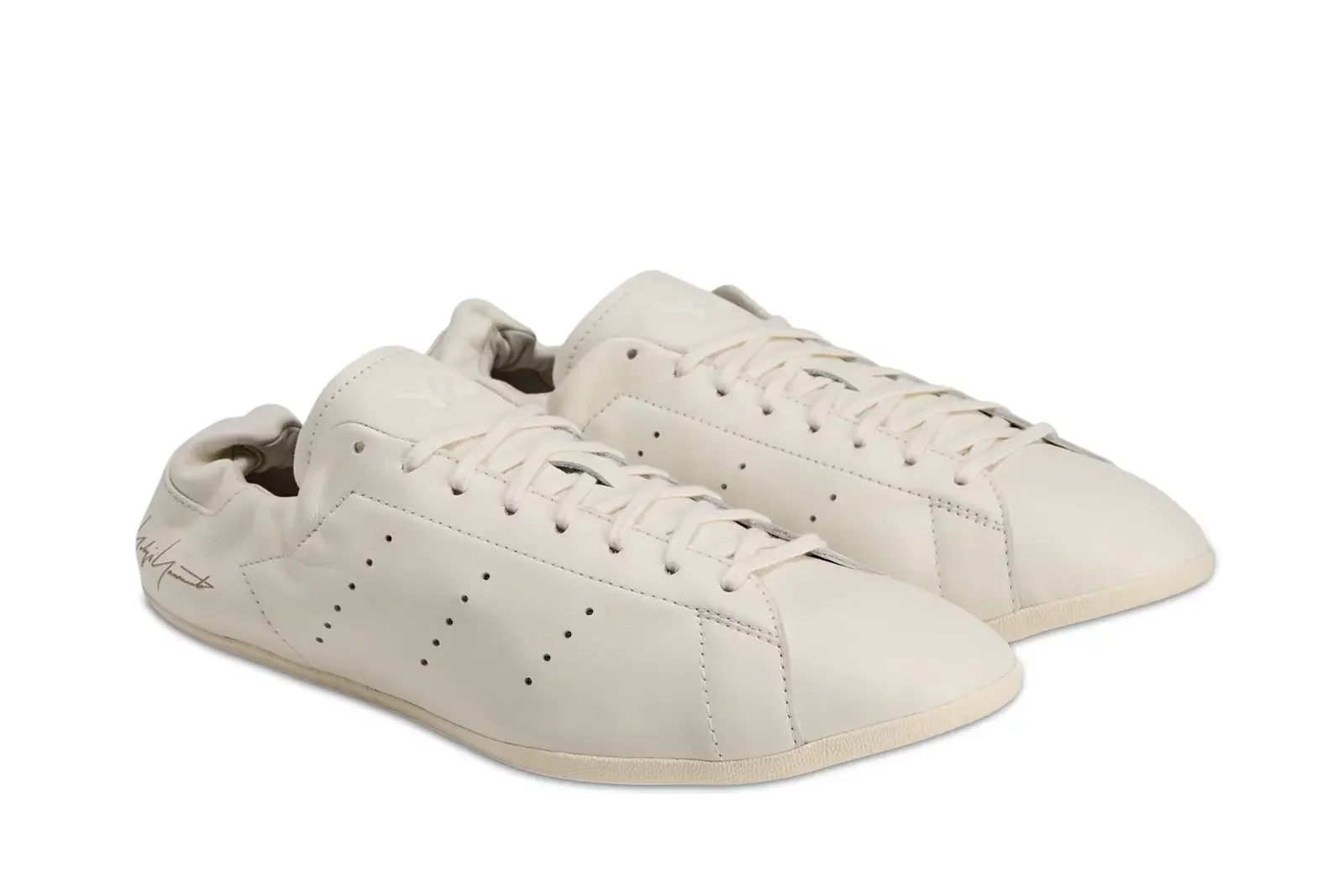 Giày adidas Y-3 Stan Smith Lo Pro 'White' KJ2390 - Ảnh 3
