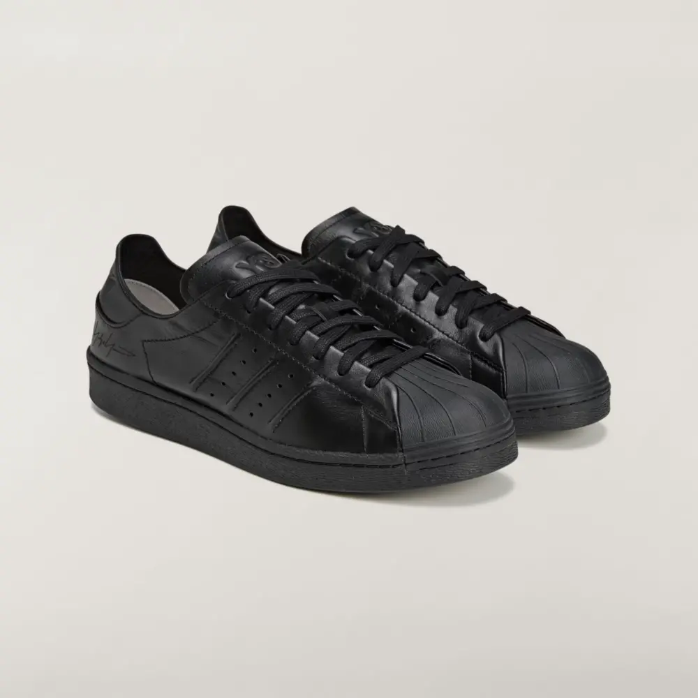 Giày Adidas Y-3 Superstar 'Black' JR4217 - Ảnh 3