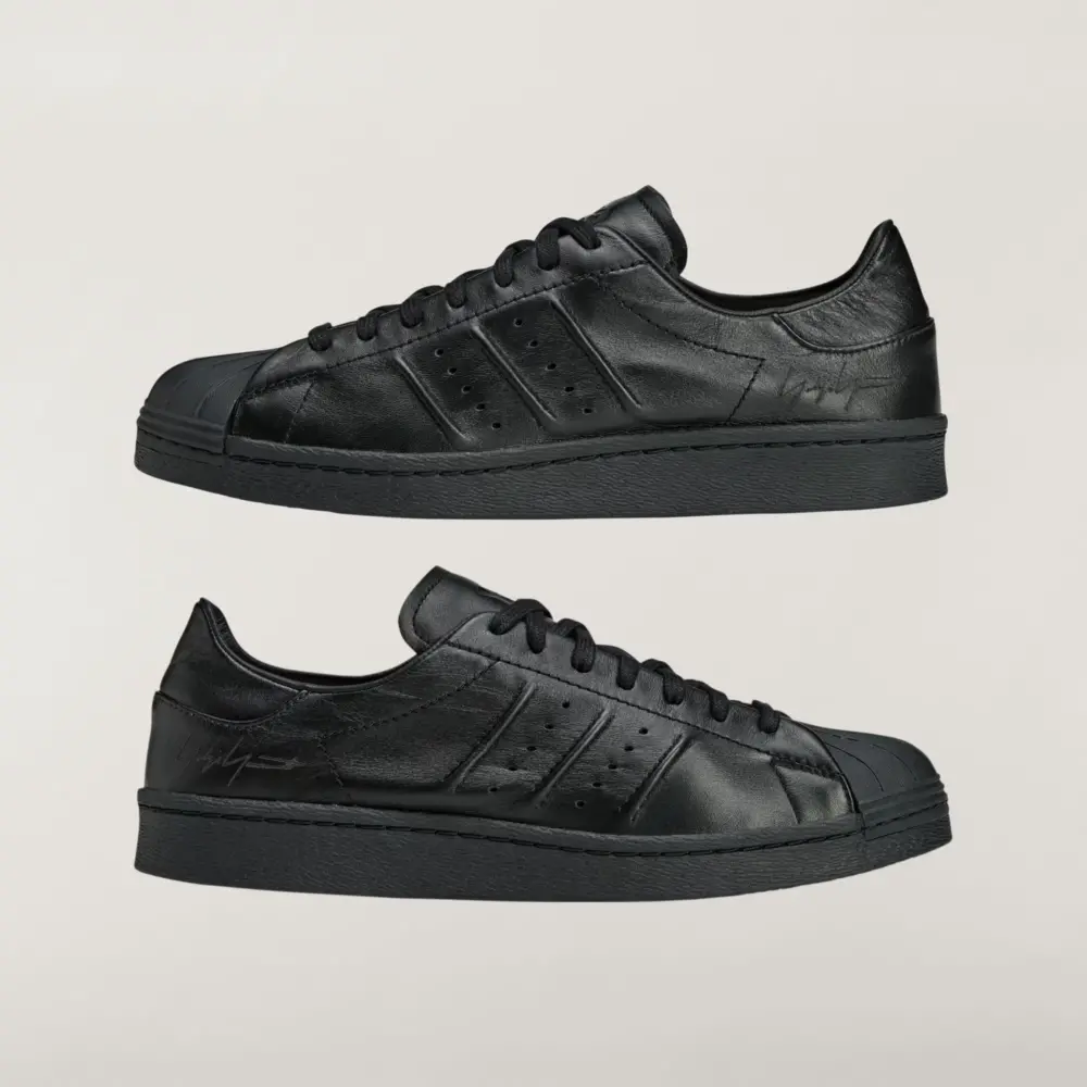 Giày Adidas Y-3 Superstar 'Black' JR4217 - Ảnh 5
