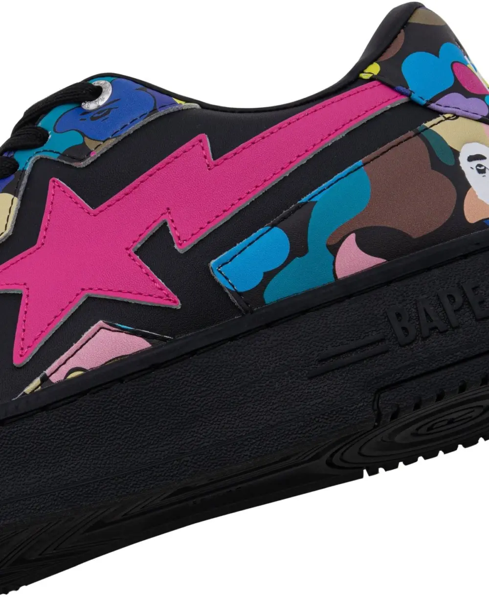 Alternative view of Giày Bape STA Icon #2 M2 'Black' 0ZXSHM308911Q