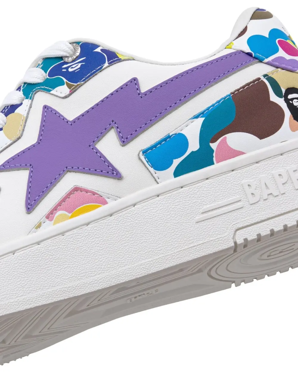 Alternative view of Giày Bape STA Icon #2 M2 'White' 0ZXSHM308911Q