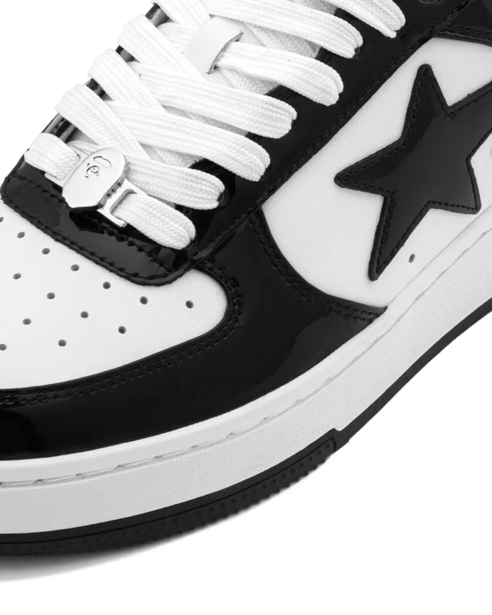 Giày Bape STA #1 M2 'Black' 0ZXSHM301911Q - Ảnh 3