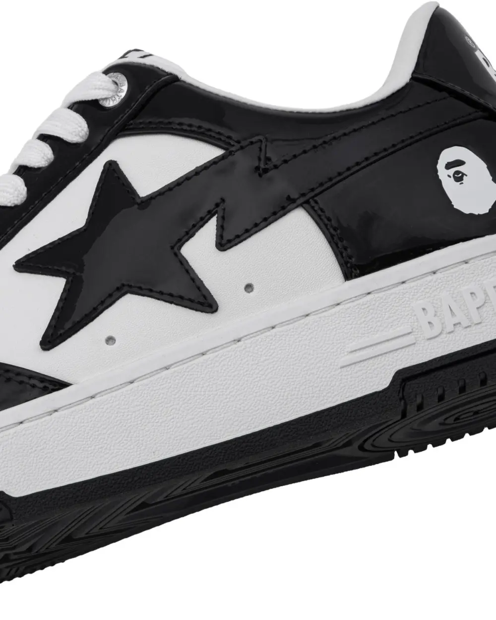 Giày Bape STA #1 M2 'Black' 0ZXSHM301911Q - Ảnh 2