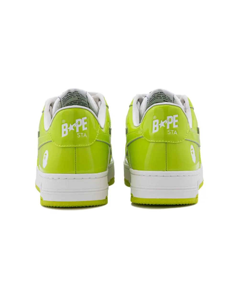 Giày Bape STA #1 M2 'Yellow' 0ZXSHM301911Q - Ảnh 4