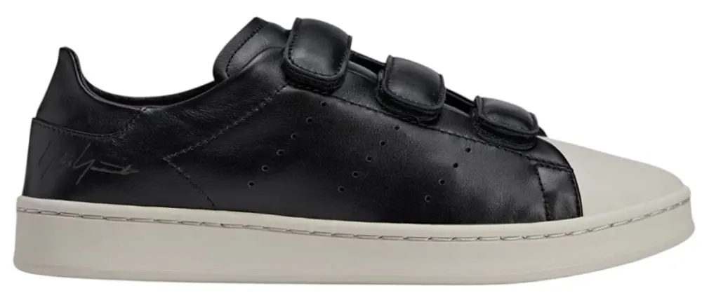 Giày Adidas Y-3 Stan Smith Hook-And-Loop 'Black Talc' JQ5001