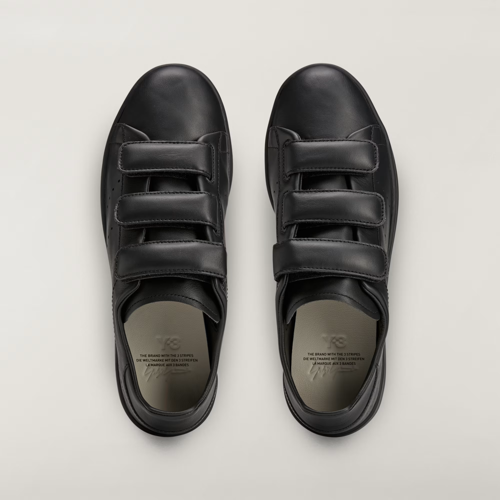Alternative view of Giày Adidas Y-3 Stan Smith Hook-and-Loop 'Black' HQ7318