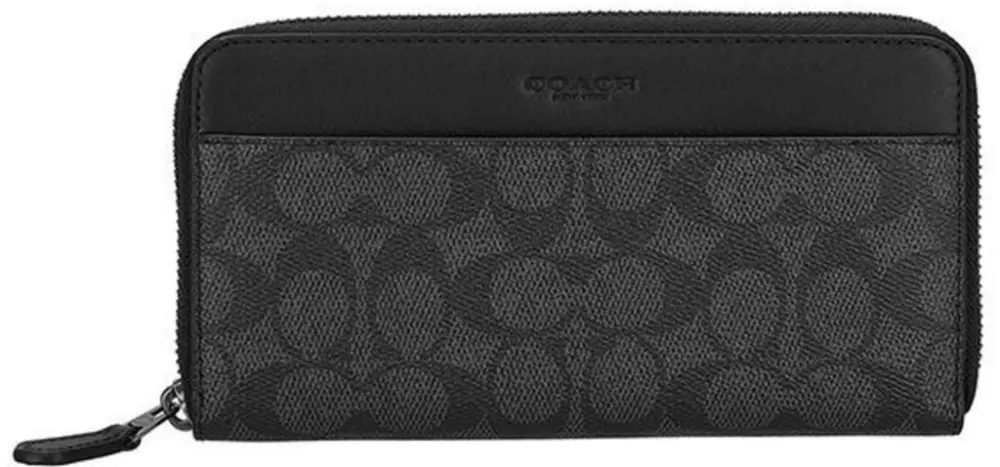 Ví Coach Accordion Wallet ‘Black’ CY405-QBMI5