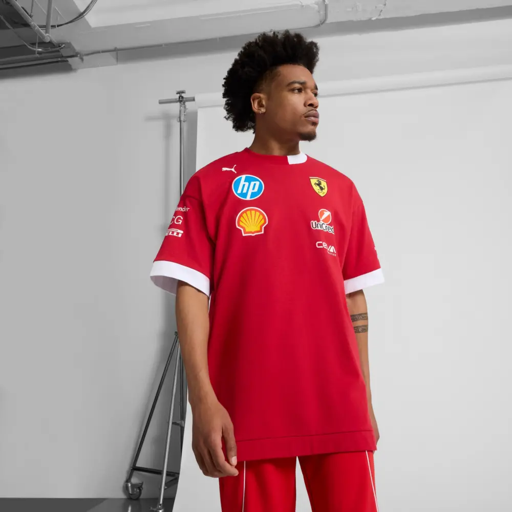 Áo Puma Scuderia Ferrari 2025 763945-01 - Ảnh 4