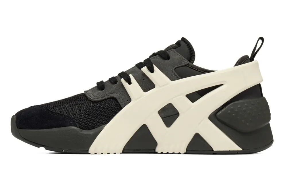 Giày Onitsuka Tiger Big Logo Trainer ‘Black’ 1183C638-002 - Ảnh 3