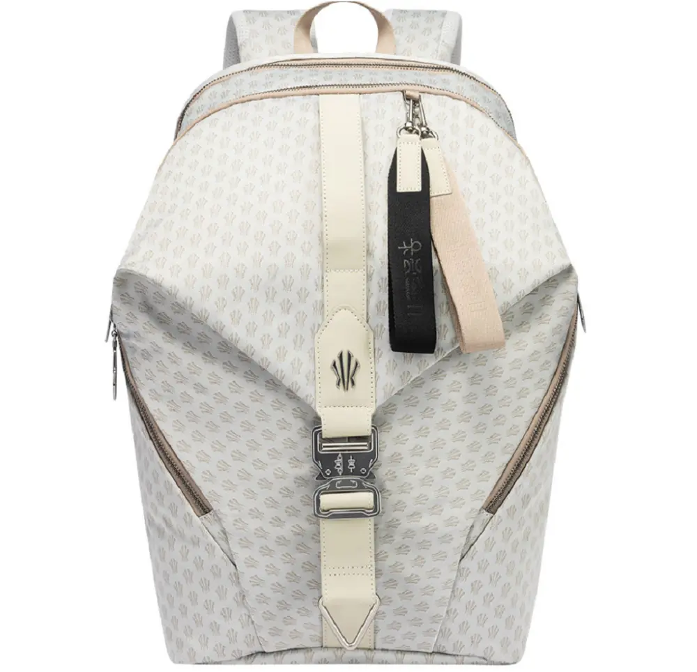 Balo Anta Kyrie Series Jacquard Backpack ‘Light Khaki’ 992611156R-4