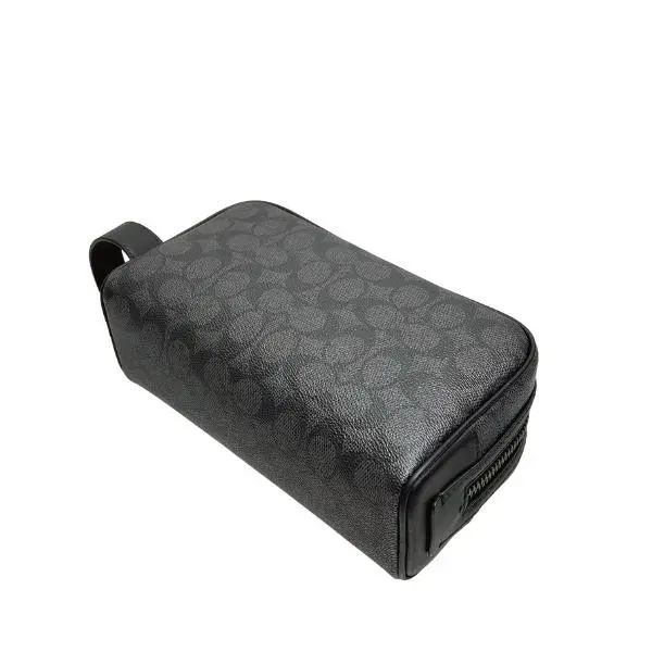 Alternative view of Túi Coach Travel Kit Small Signature ‘Black’ CAR15-QBMI5