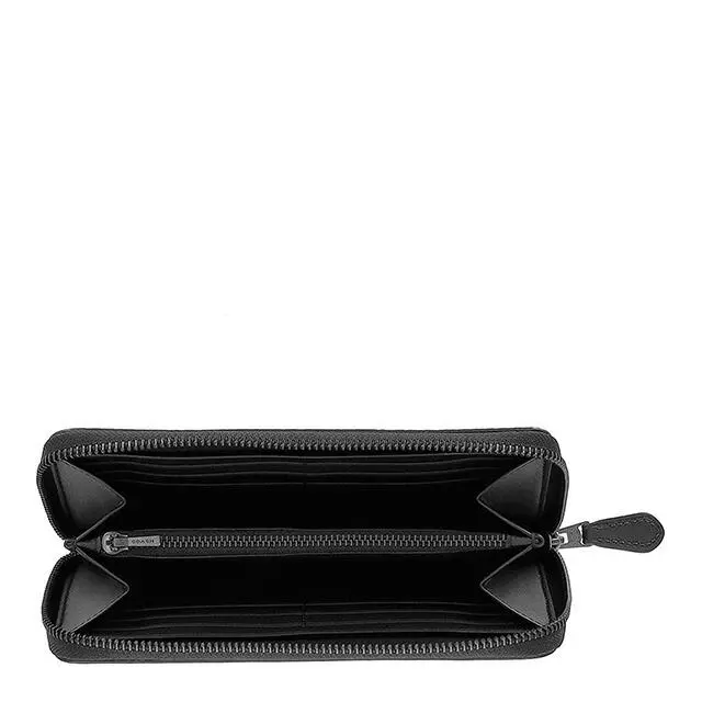 Ví Coach Accordion Wallet ‘Black’ CY405-QBMI5 - Ảnh 3