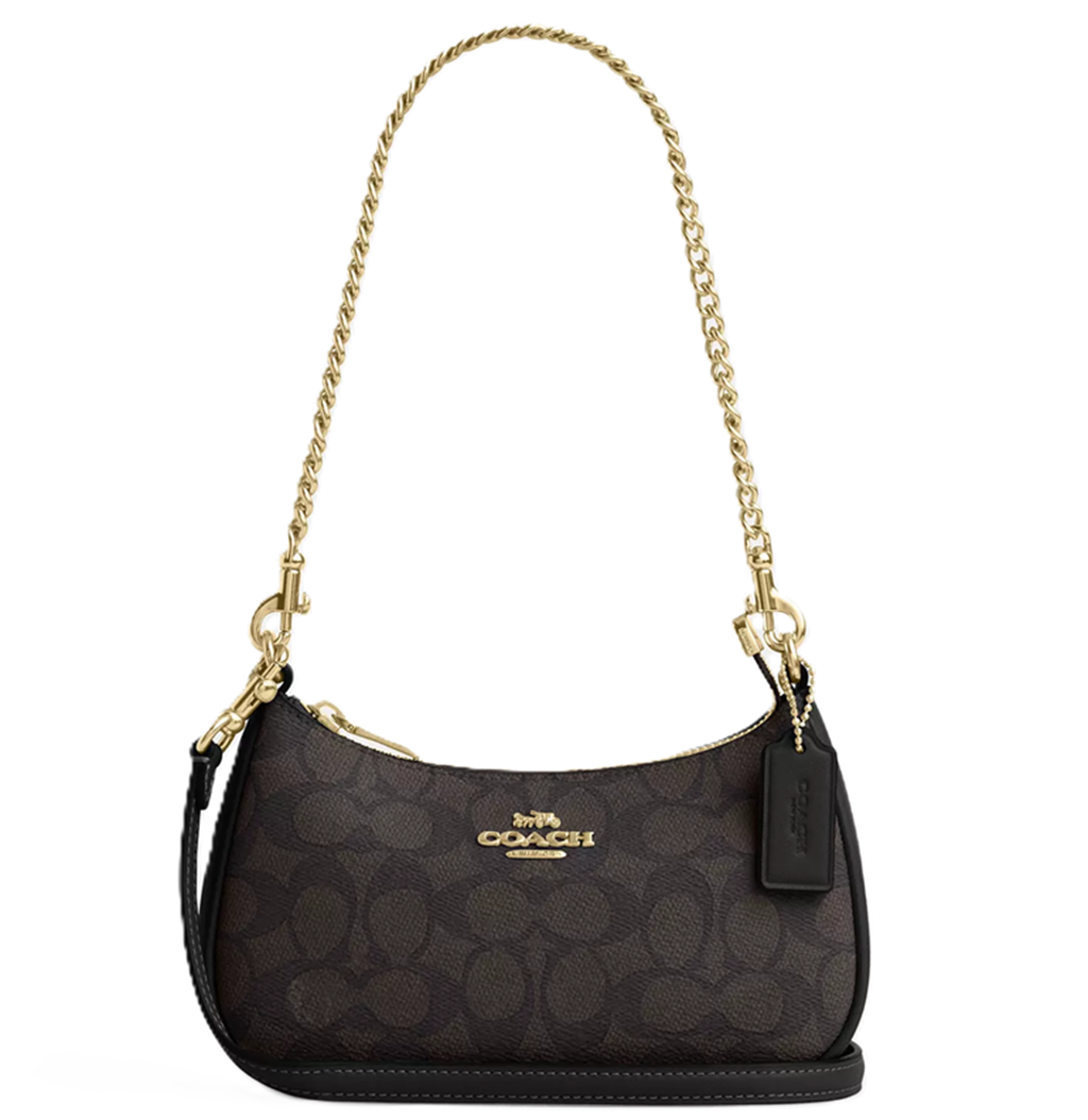 Túi Coach Teri Mini Crossbody Bag ‘Walnut’ CW323-IMXAQ