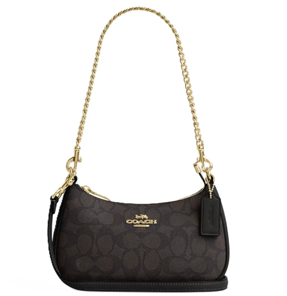 Túi Coach Teri Mini Crossbody Bag ‘Walnut’ CW323-IMXAQ