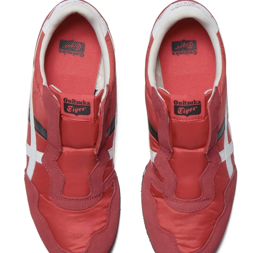Giày Onitsuka Tiger Serrano Slip-On ‘Red White’ 1183C615-600 - Ảnh 4