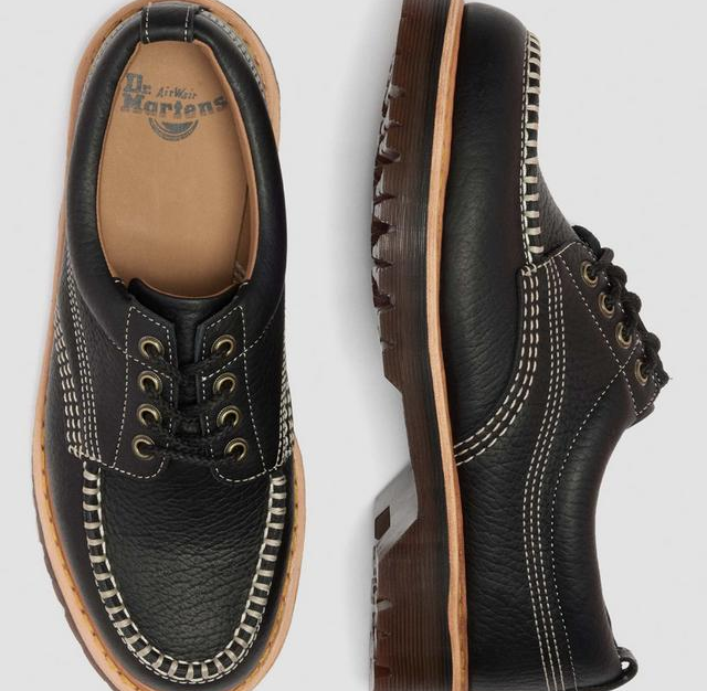 Giày Dr.Martens Lowell Shoe ‘Black’ 42445001 - Ảnh 5