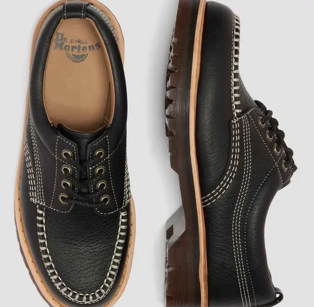Giày Dr.Martens Lowell Shoe ‘Black’ 42445001 - Ảnh 5