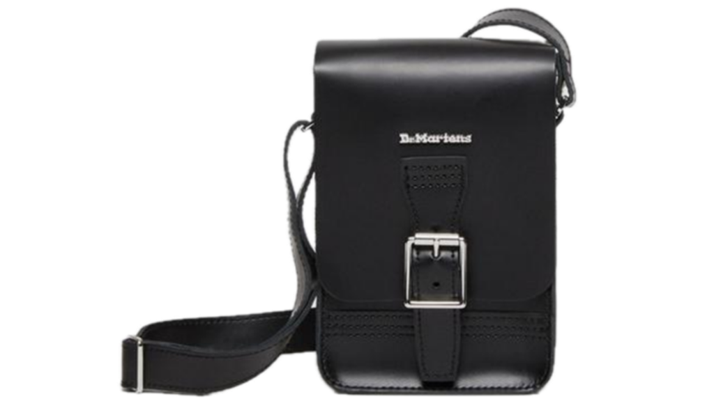 Túi Dr. Martens Leather Shoulder Bag ‘Black’ AD055001